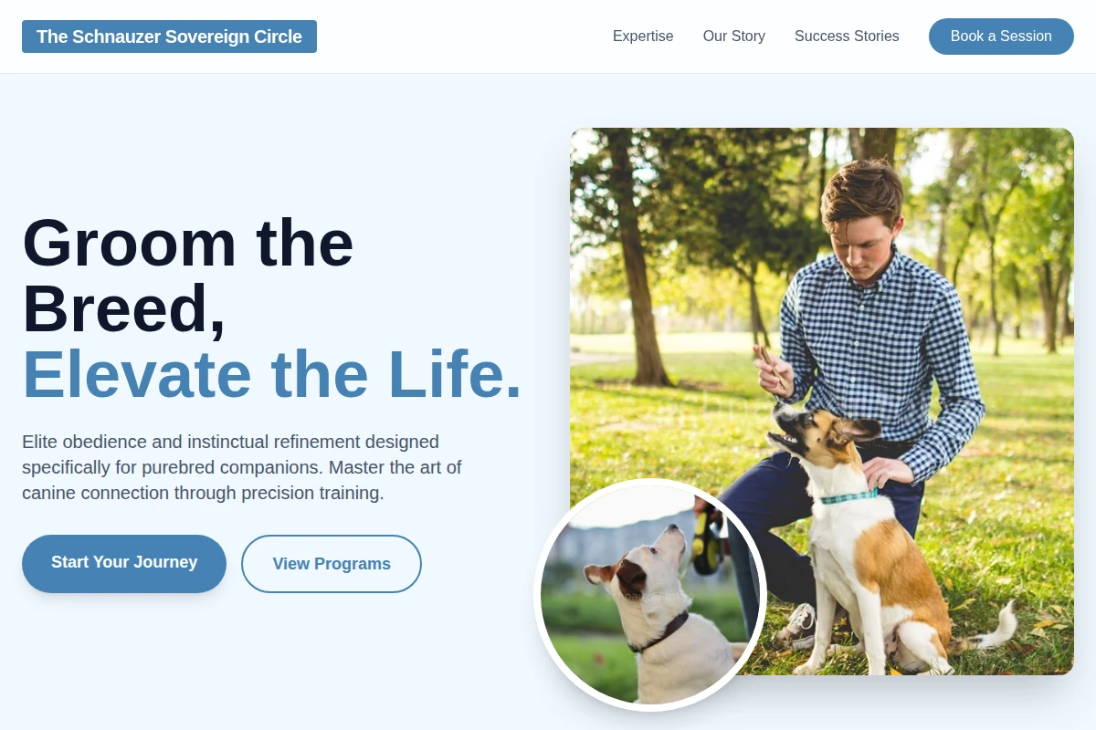 Purebred Dog Training