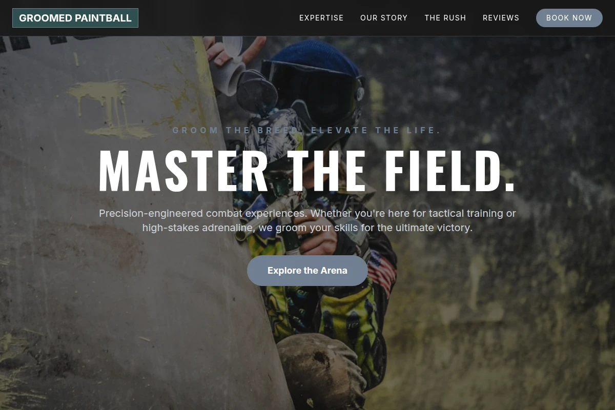 Groomed Paintball