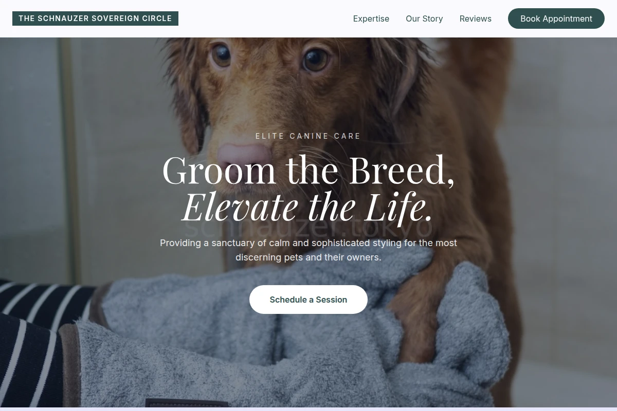 Minimalist Pet Grooming