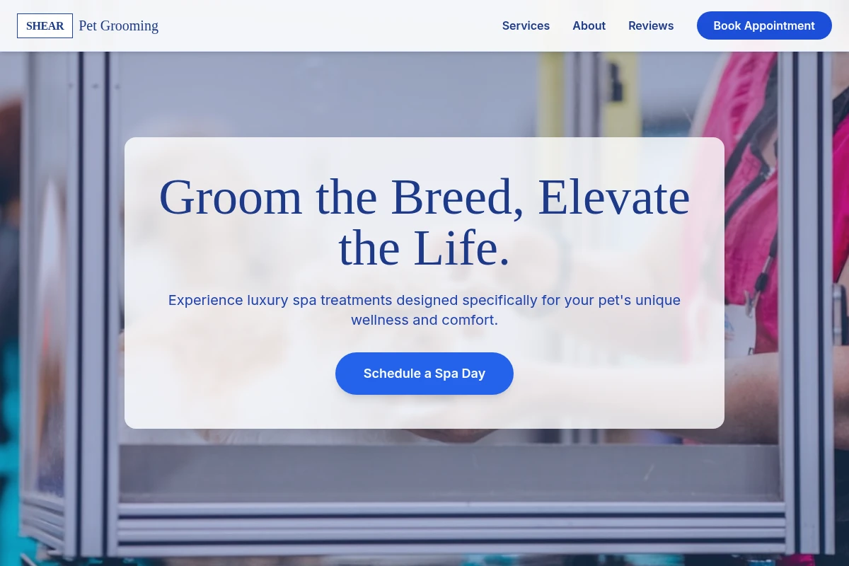Shear Pet Grooming