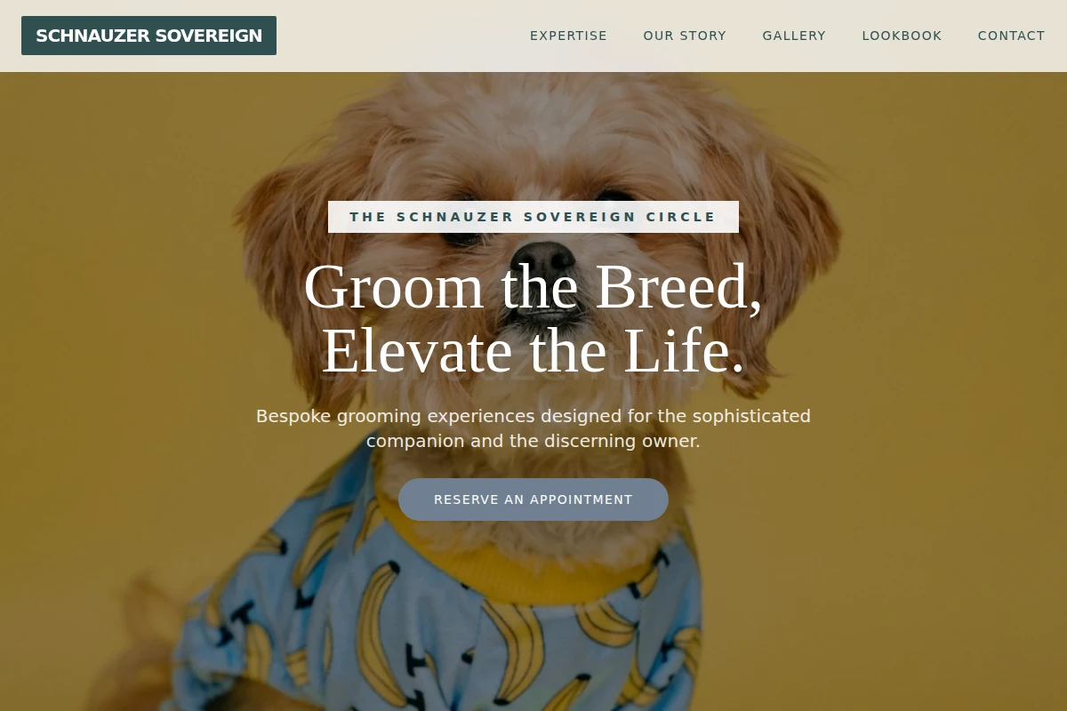 Minimalist Pet Grooming
