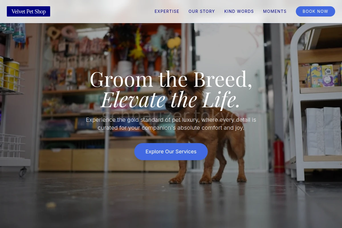 Velvet Pet Shop