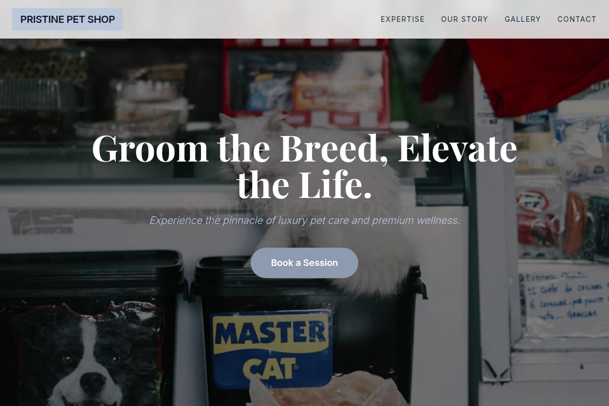 Pristine Pet Shop